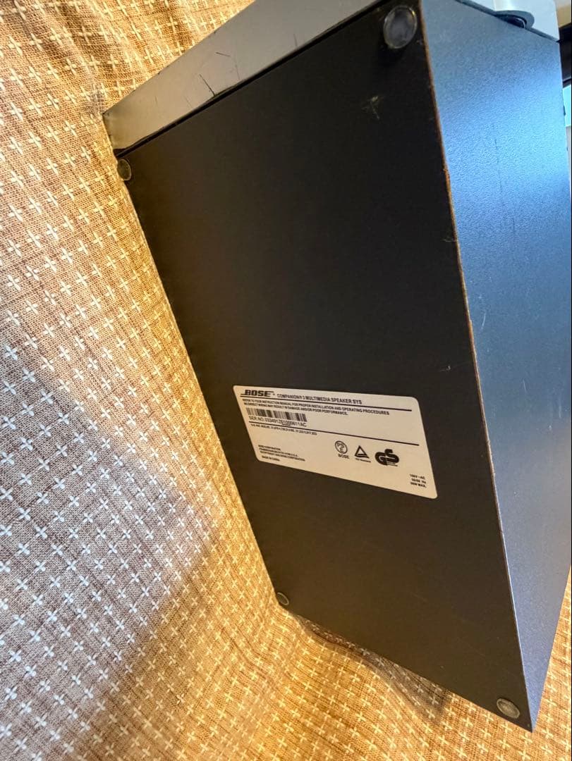 Bose companion3 マルチウーファースピーカーセットジャンク