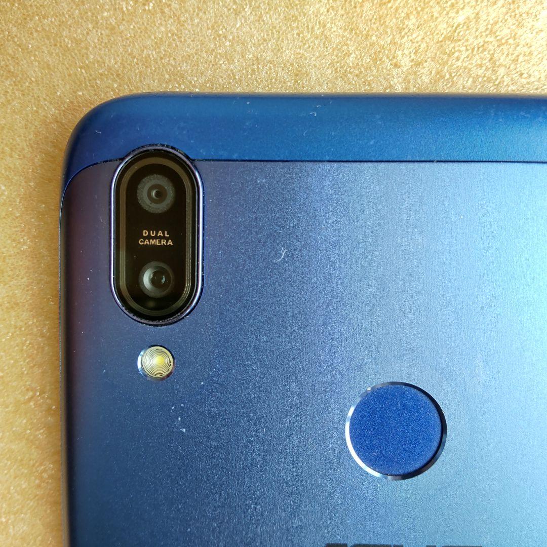 M2 Zenfone Max(M2)　ブルー 本体 SIMフリー　ASUS