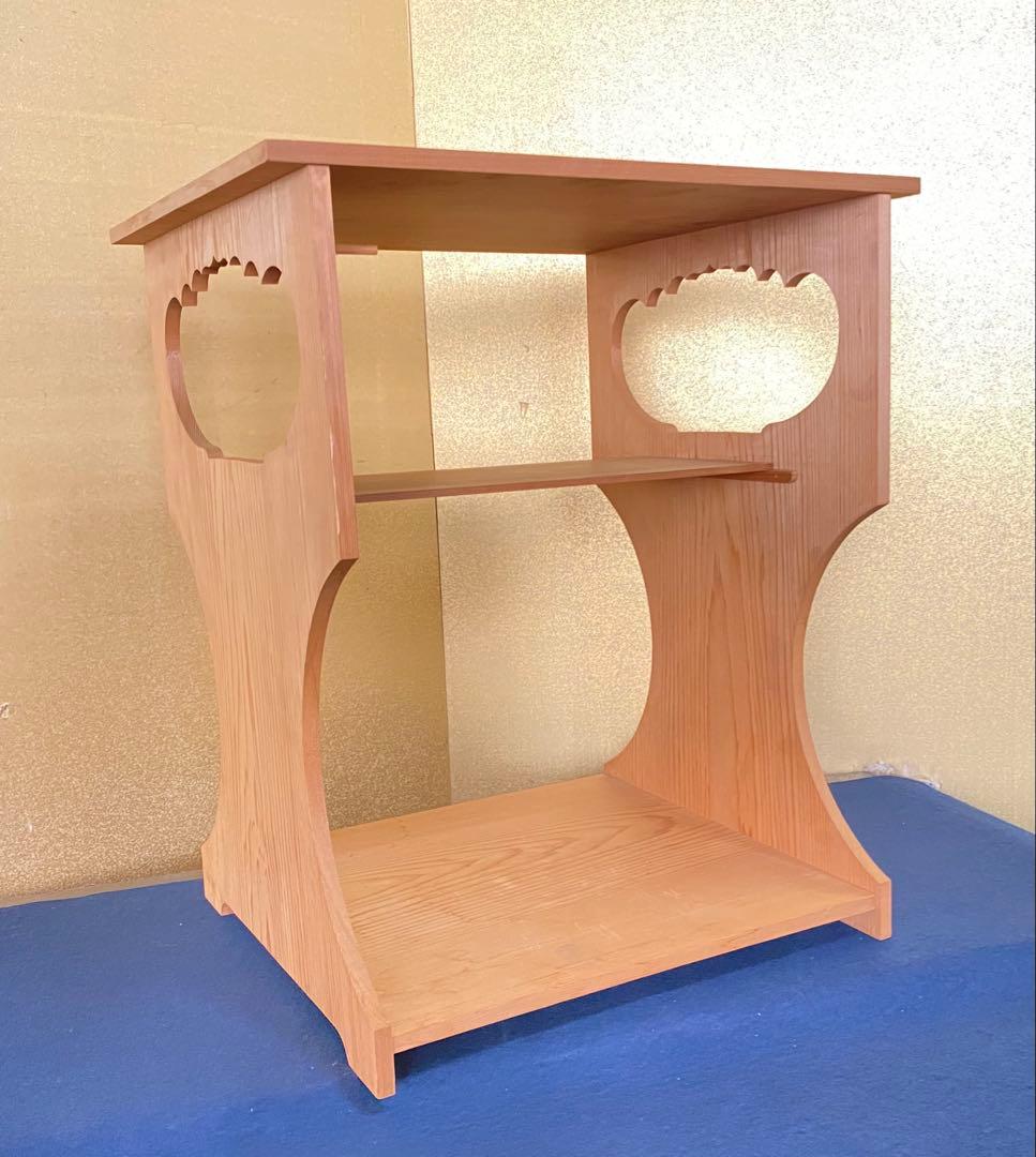《R》茶道具 杉棚 棚物 玄々斎好 元箱　260406B2