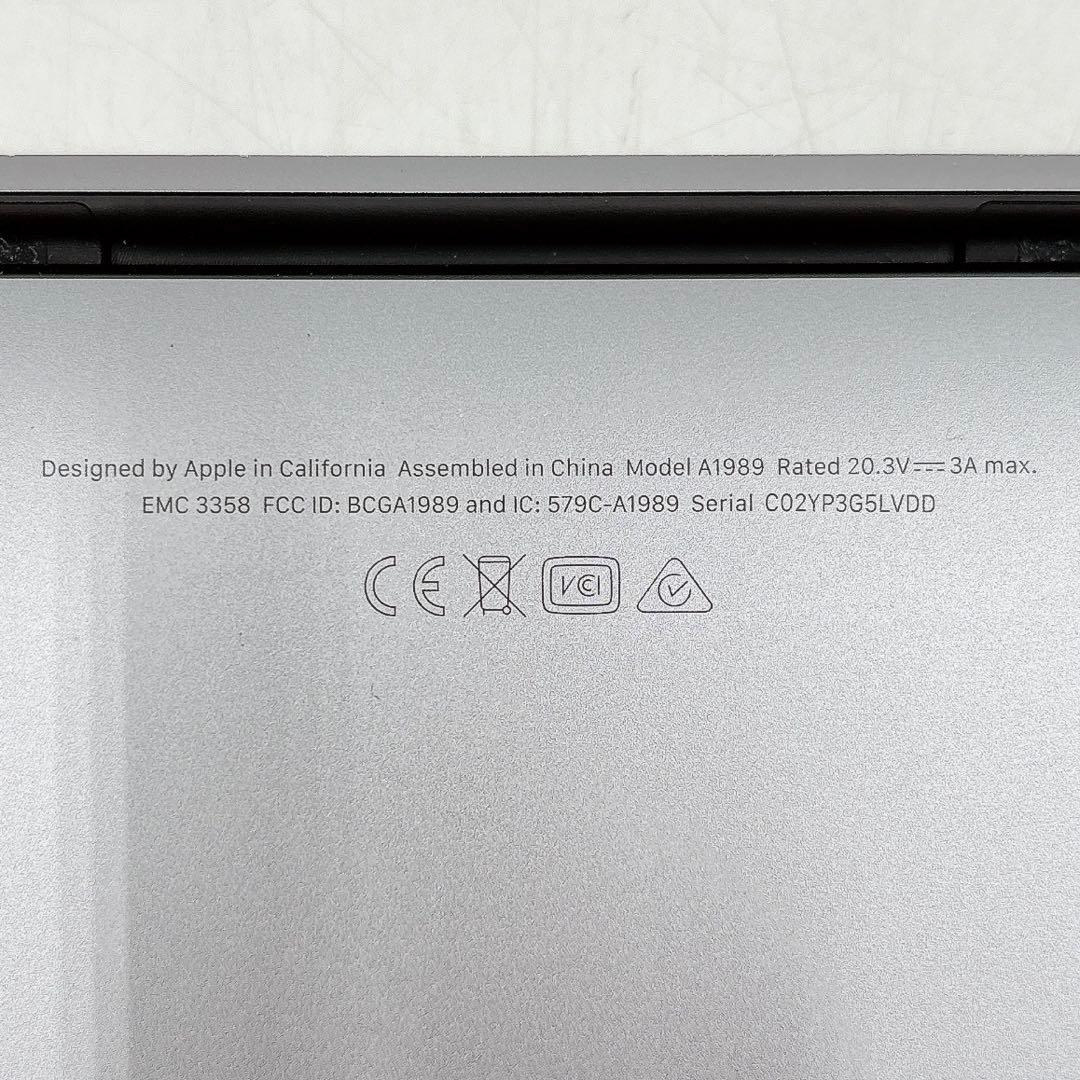 MacBookPro2019 13インチ i5 8GBSSD500GB 4ポート