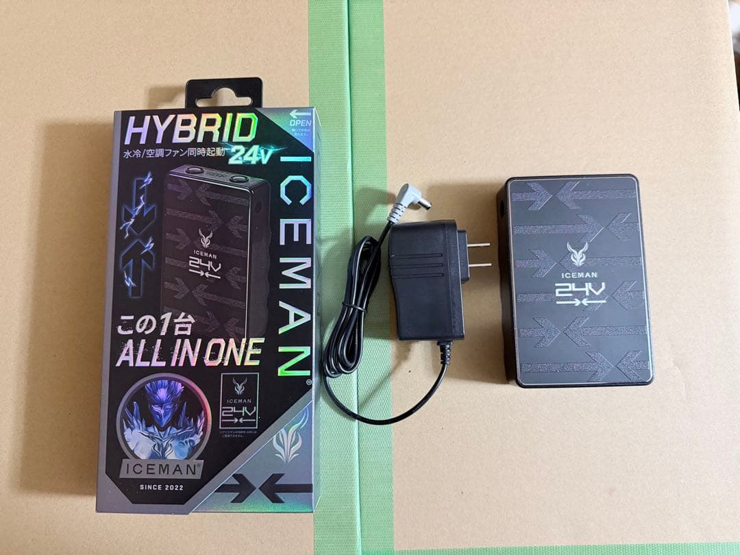 ICEMAN HYBRID-PRO 水冷ベスト オプションネッククーラー付き