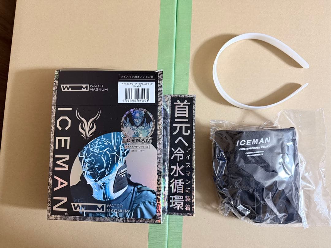 ICEMAN HYBRID-PRO 水冷ベスト オプションネッククーラー付き