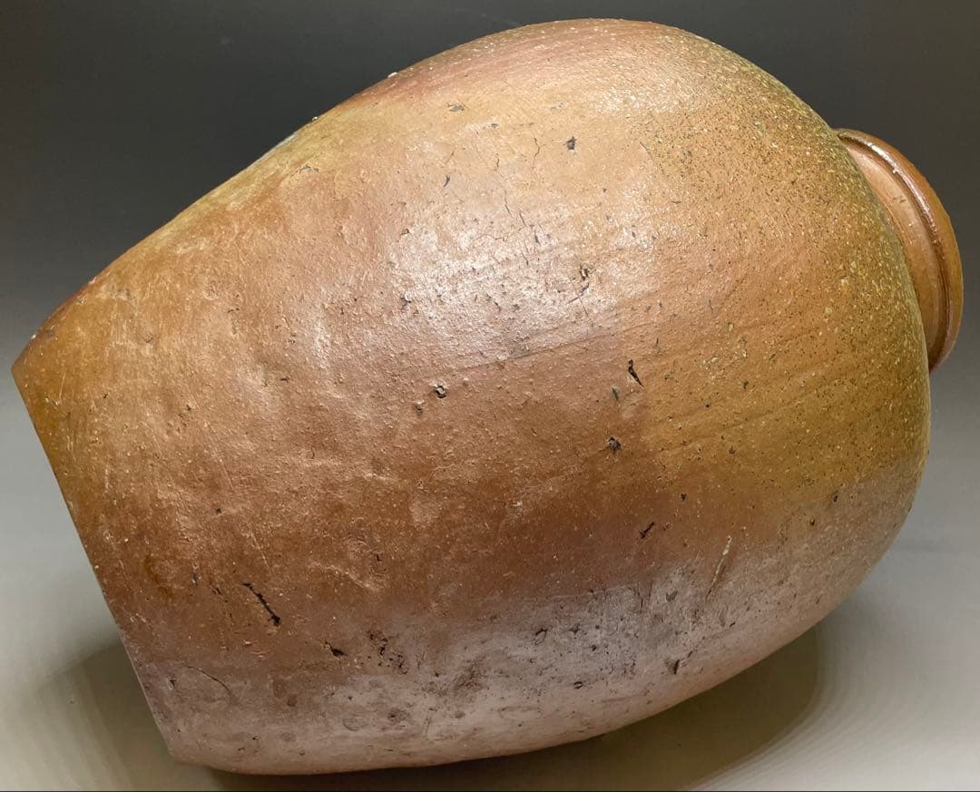 すずめ　古丹波　猫掻き　壺　室町〜桃山時代　36cm 　t148