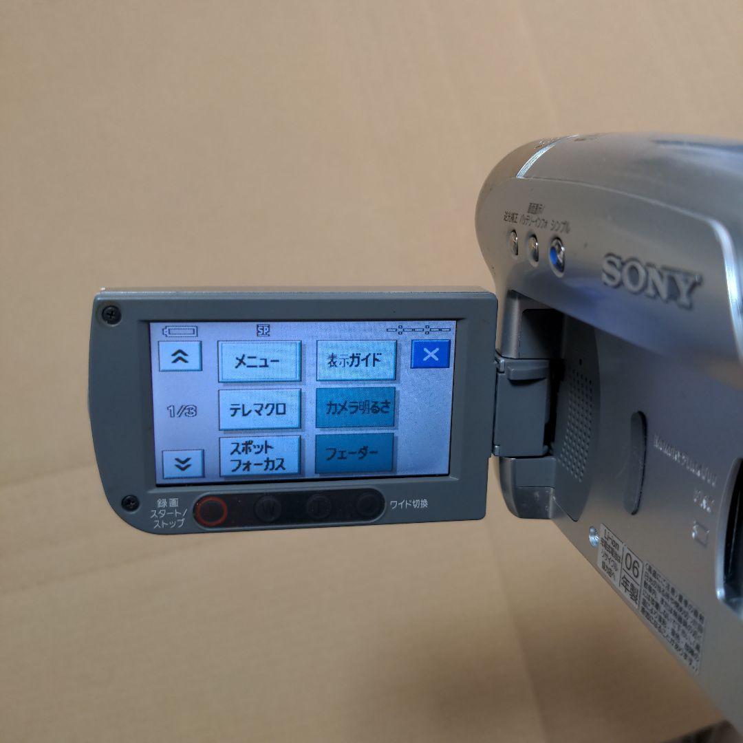 ナイトショット SONY handycam DCR-HC46 ビデオカメラ
