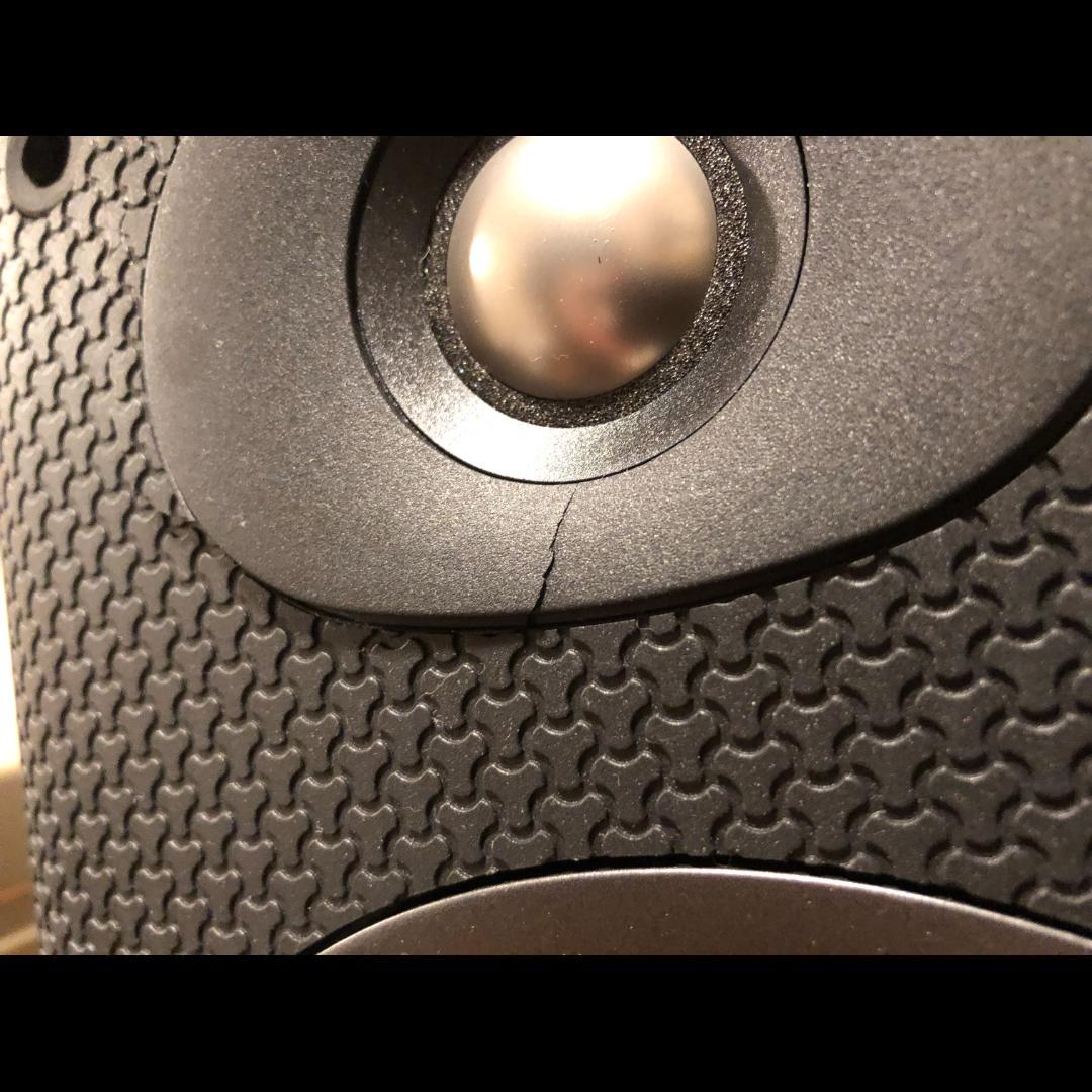 【連番】B&W DM600 S3 ペア ツィーター無傷 ・難あり・音質良好