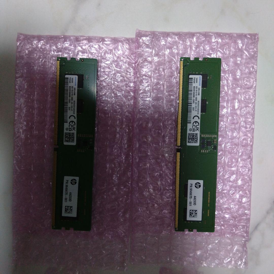 マ*カ様 HP DDR5 メモリ164GB x2枚 M49875-001