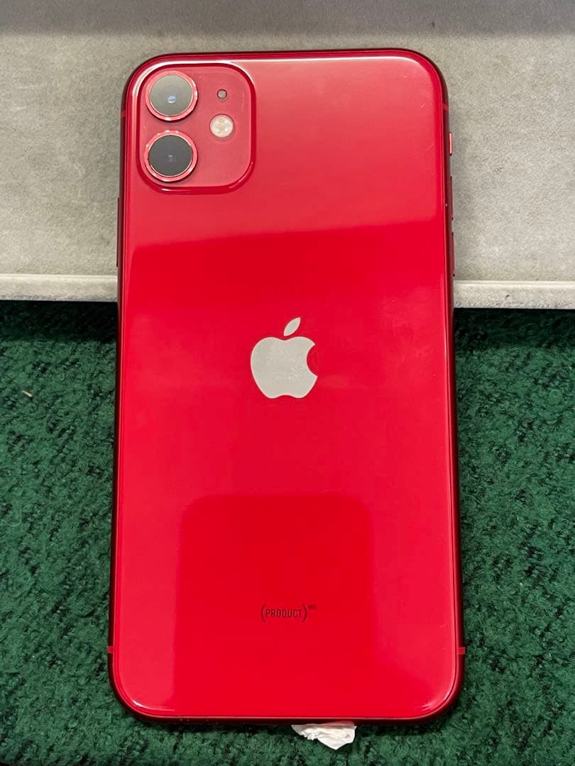 【SIMフリー】iPhone 11 128GB PRODUCT RED 71％