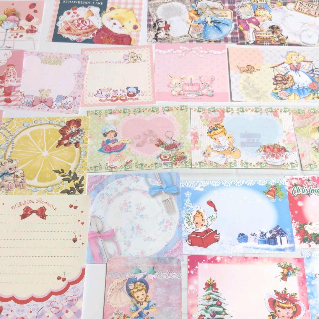 いちご様ご確認用❤可愛いバラメモ、Xmas♥レトロガールチルドレン・ベア♯508
